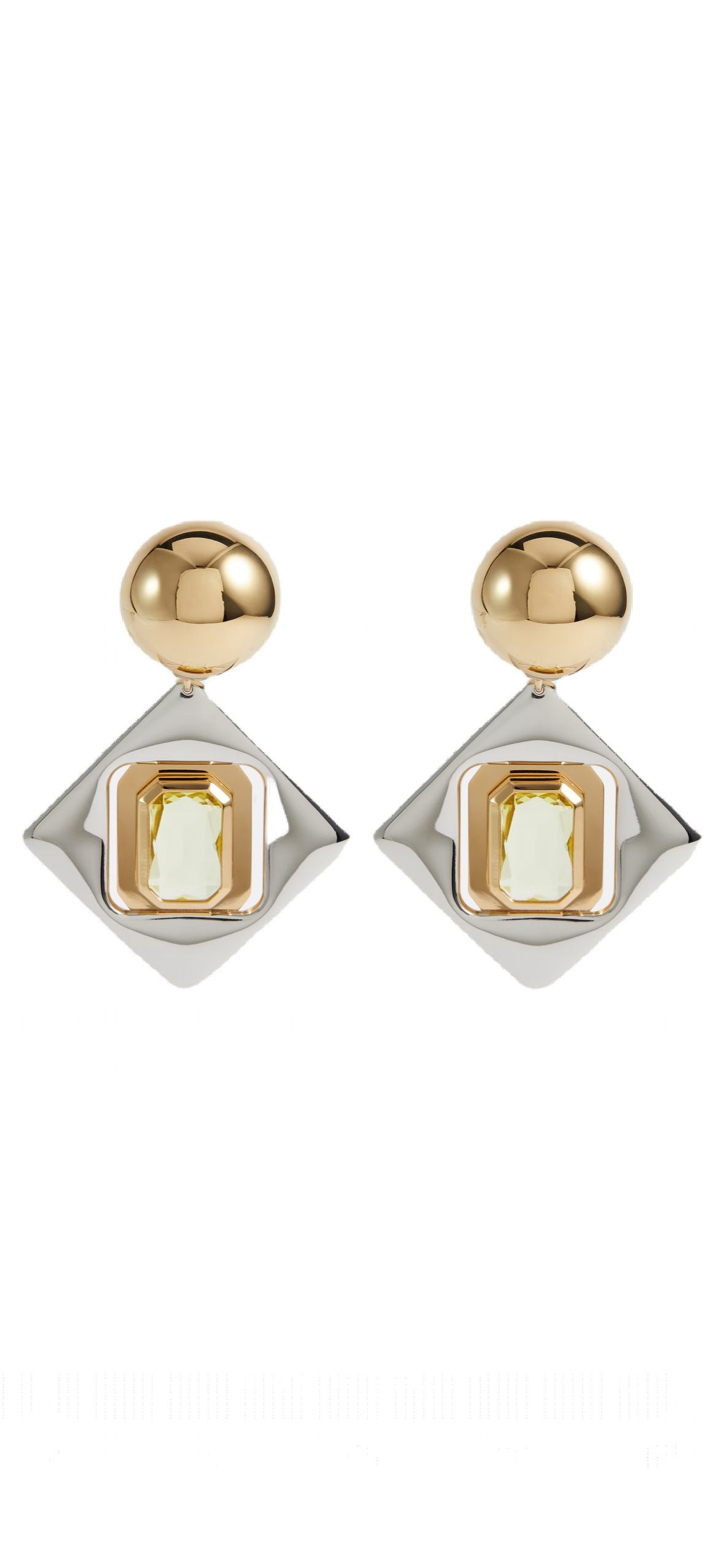 SL geometric earrings