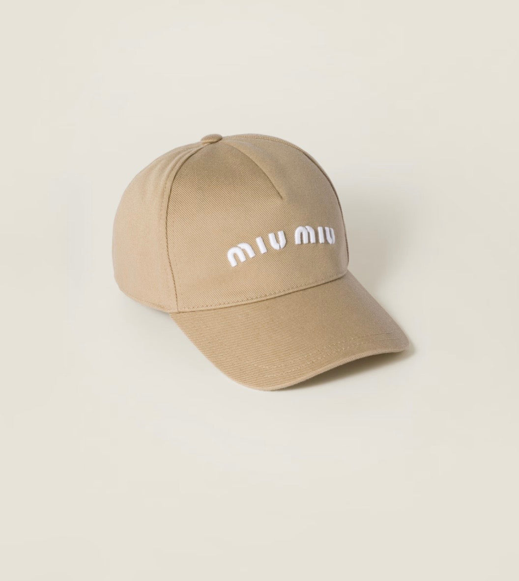 Mu miu cap beige