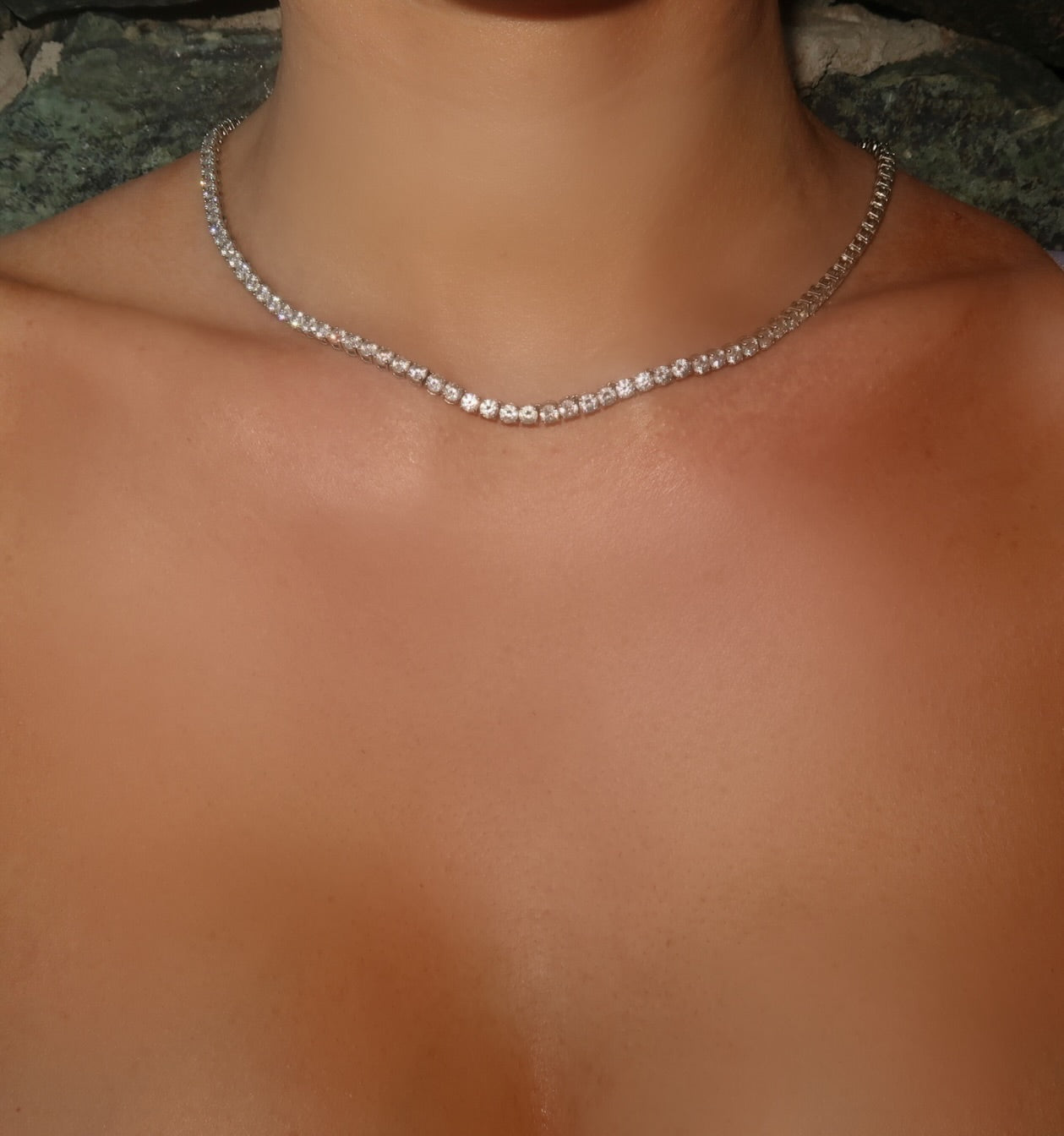 Veya Ice Tennis necklace