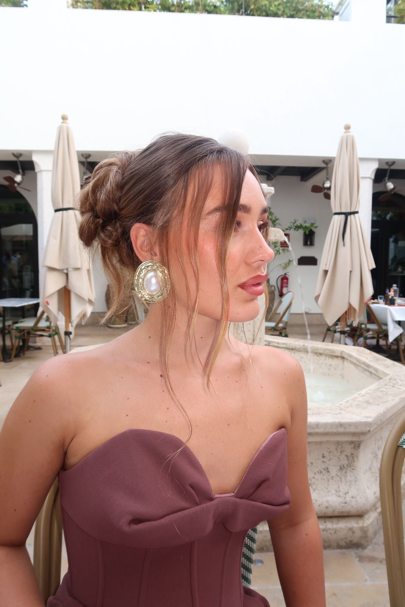 Sloane sheild earrings