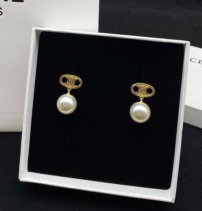 C-elene pearl earrings