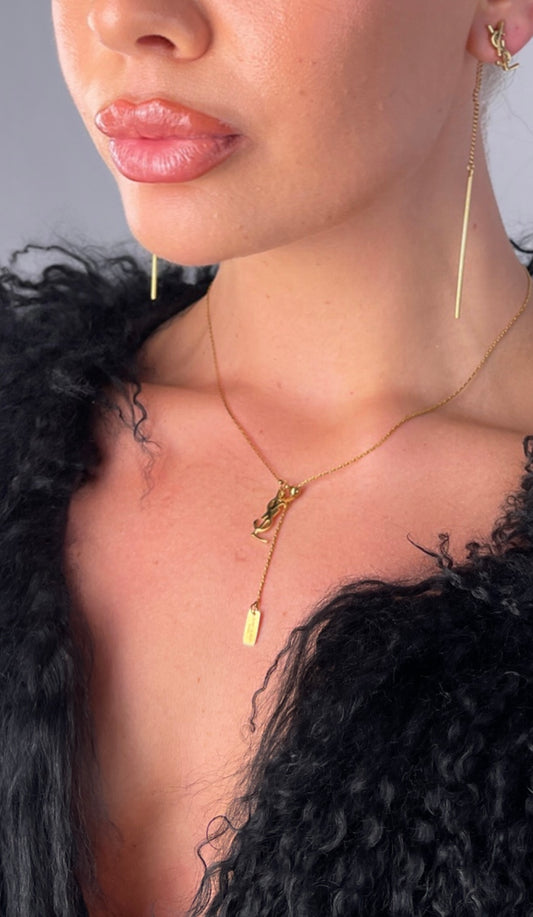 Saint stack necklace