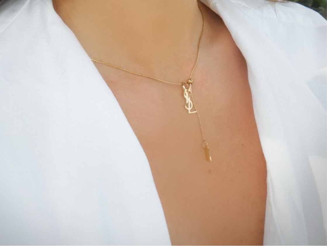 Saint stack necklace