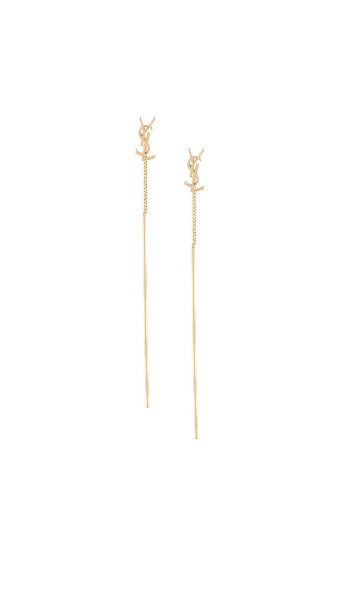 SAINT long earrings