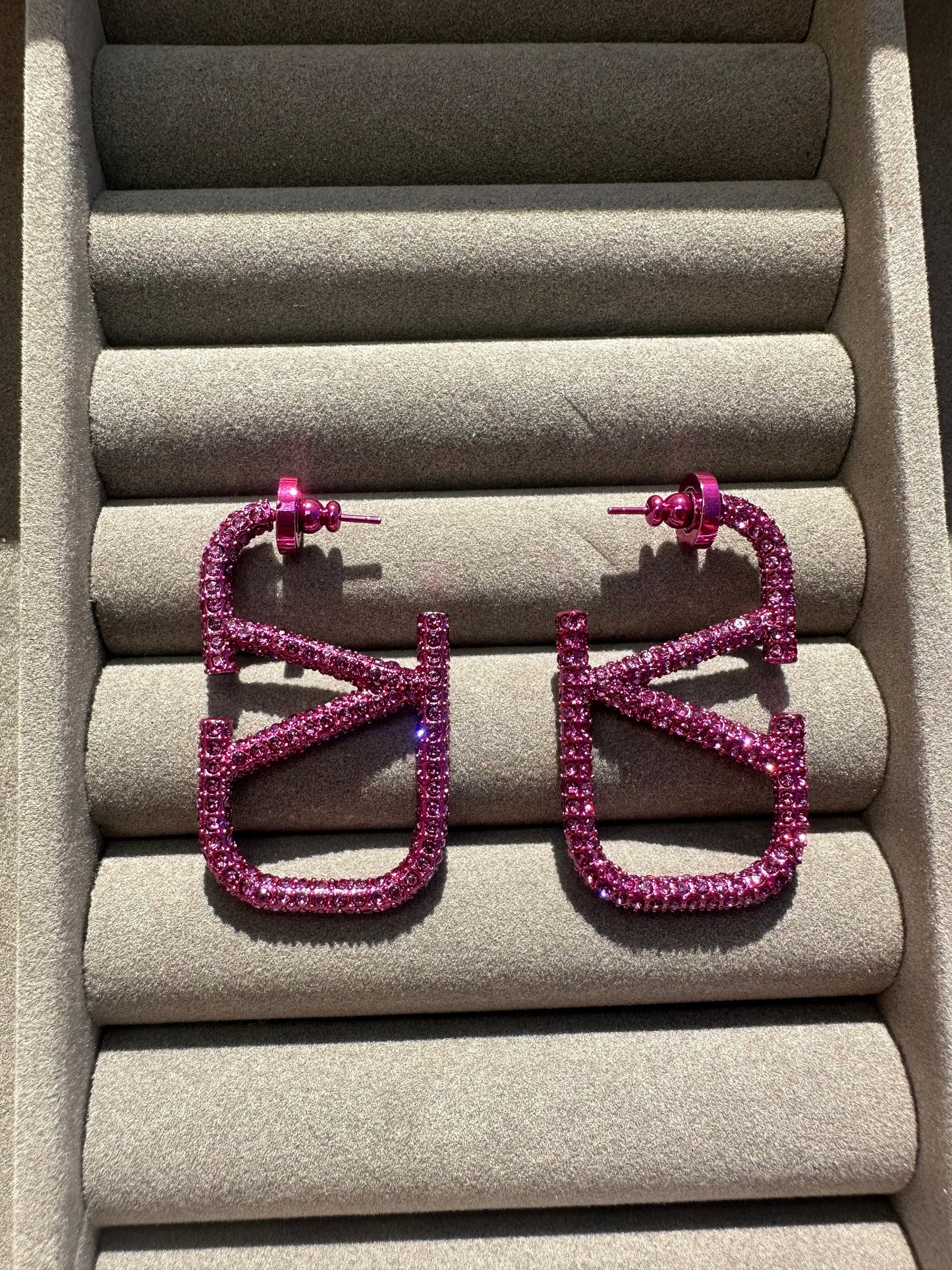 Valentina pink earrings