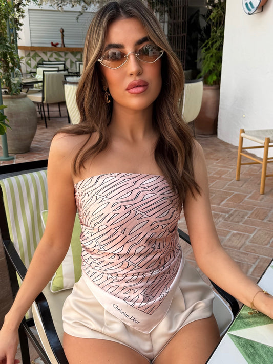 Miss D Pink Scarf