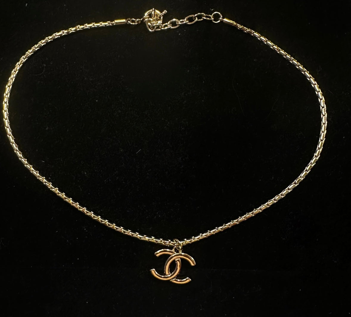 Classic cc gold necklace