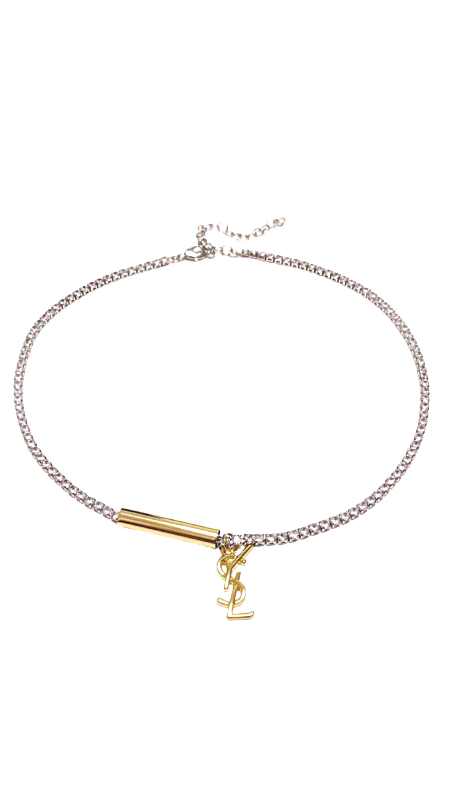 ST tennis necklace