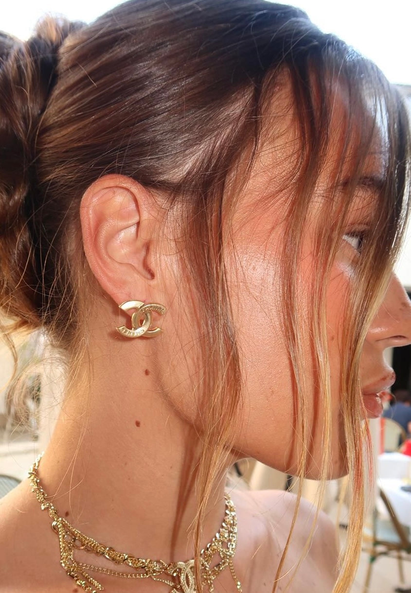 Classic cc gold studs