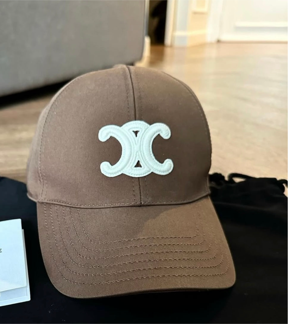 C Cap khaki brown