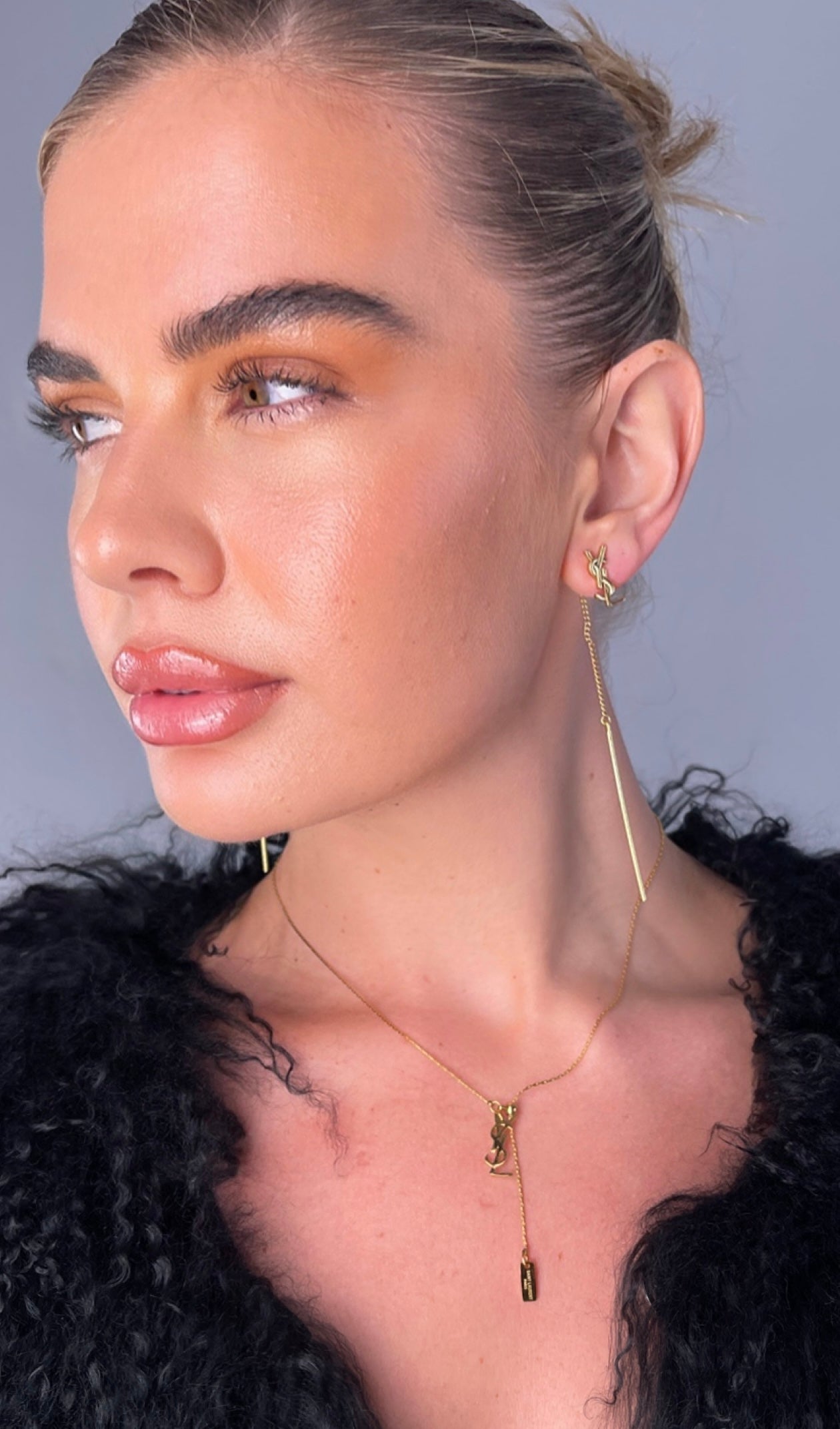Saint stack necklace