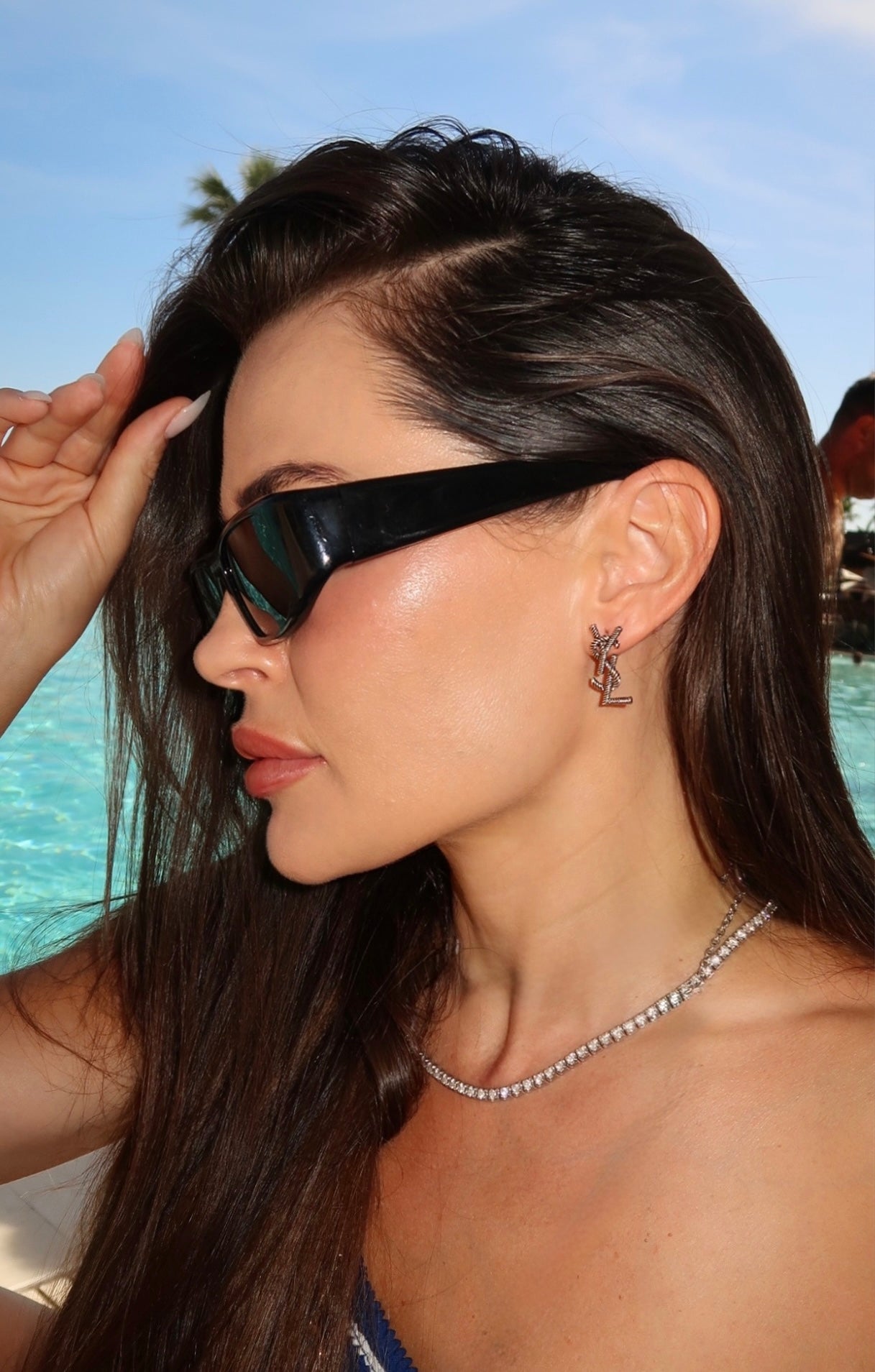 Signature Saint Studs Silver