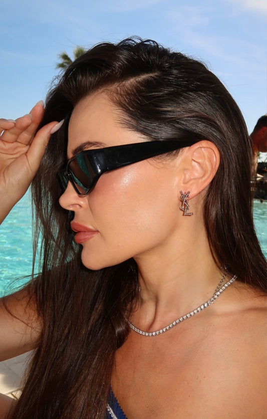 Signature Saint Studs Silver