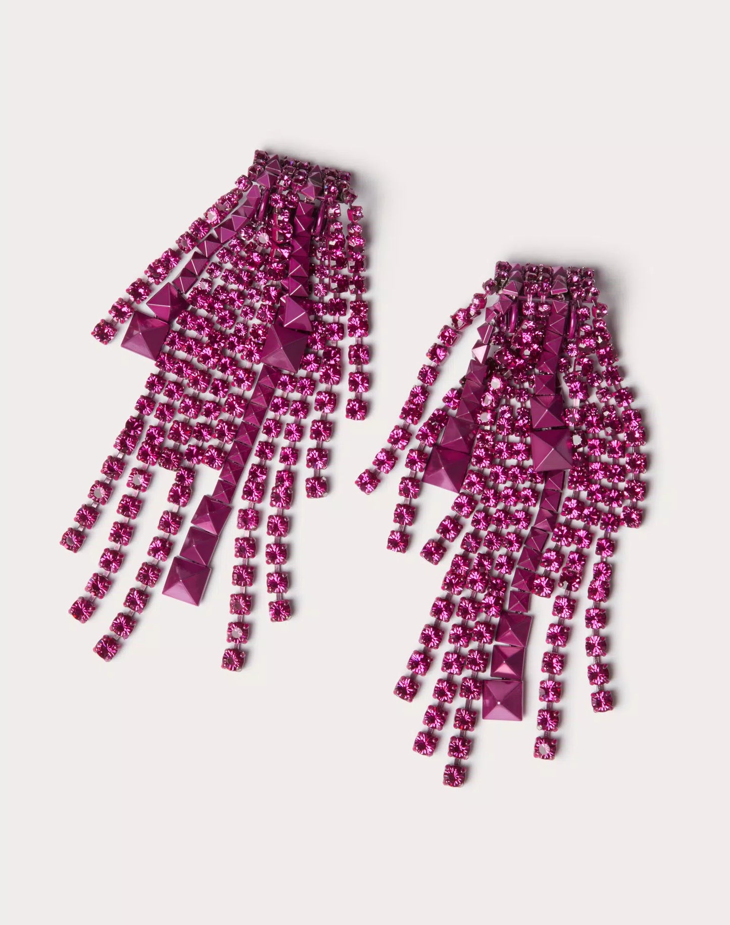 Rockstud earrings pink