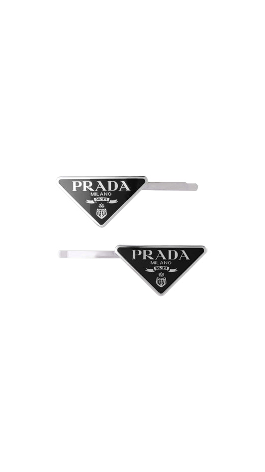 Triangle clips black *pair*